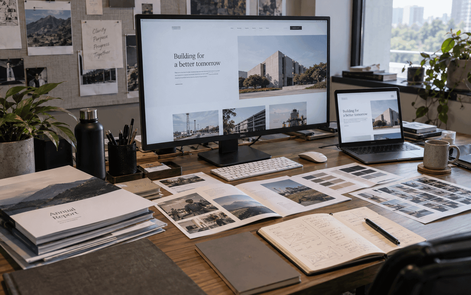 Corporate Web — the kind of environment this solution is built for