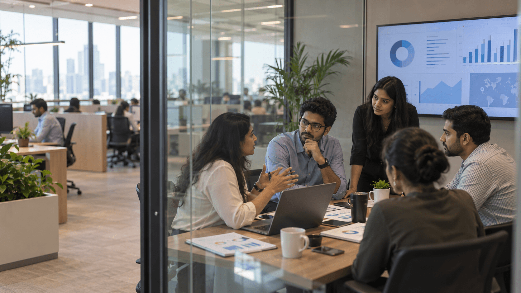 Business — the kind of environment this industry is built for
